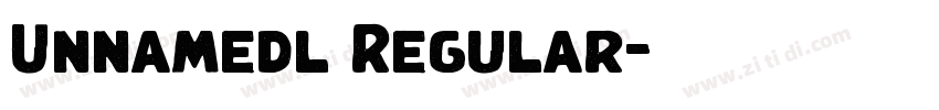 Unnamedl Regular字体转换 Unnamedl Regular字体转换